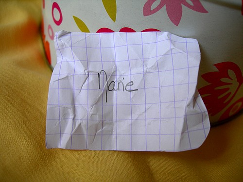 La gagnante de l'écharpe, c'est Marie !