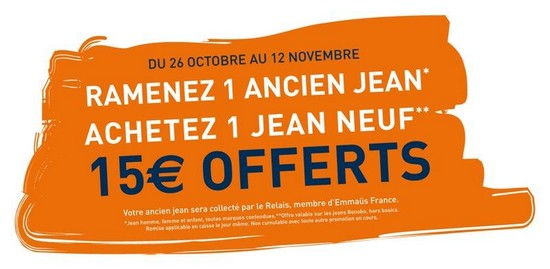 offre Bonobo - Jeans Fondation