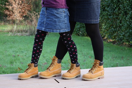 fille timberland