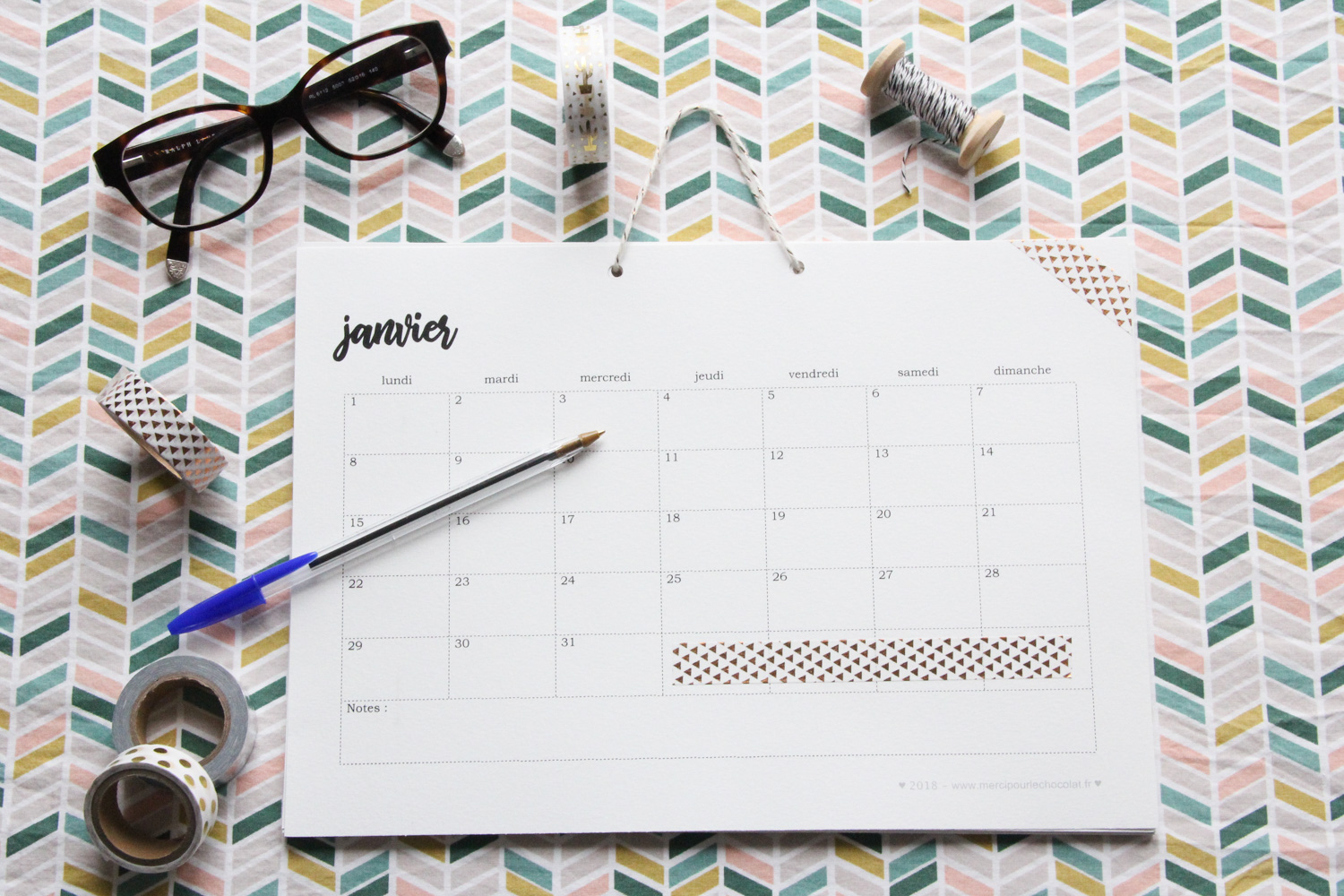 Calendrier 2019 gratuit, à télécharger, imprimer, customiser ! | Merci Calendrier 2019 gratuit, à télécharger, imprimer, customiser ! | Merci