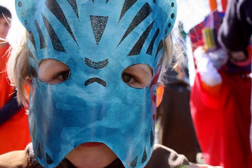 carnaval 2009 - masque de lion