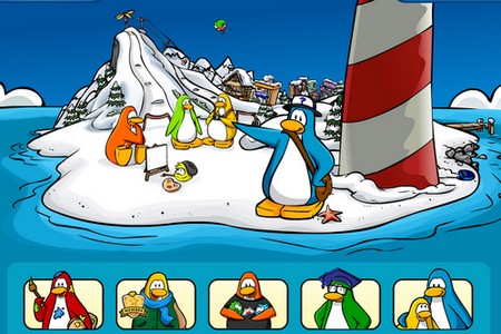 club penguin - plateforme de jeux Disney