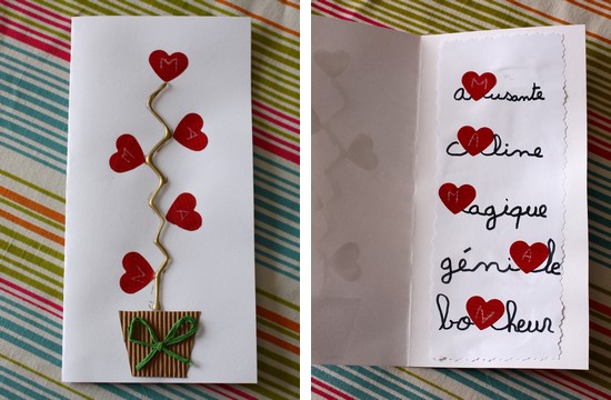 cartes fête des mères made by Mamzelle
