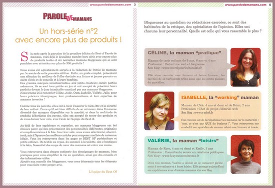 parole de mamans - hors série n°2 - novembre 2009
