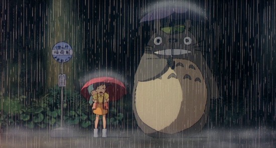 Totoro sous le déluge