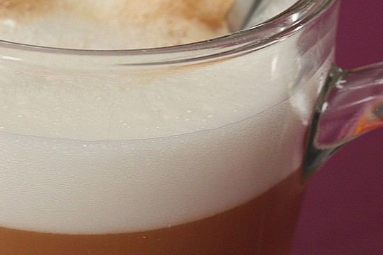 la mousse de lait du capuccino