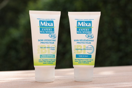 soins visage mixa bio