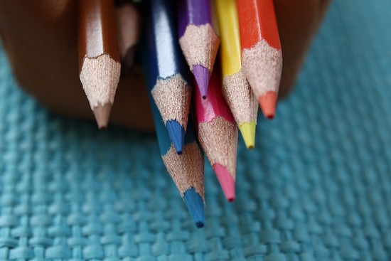 crayons de couleurs