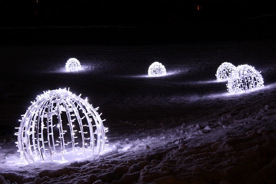 lumières de noël - futuroscope 2009