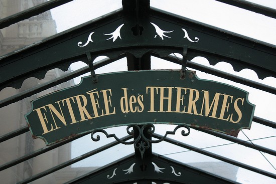 entrée des thermes marins de Saint Malo