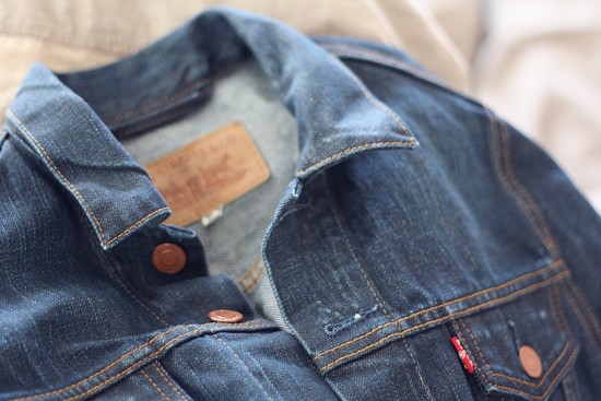 Envie de printemps 3 veste en jeans Levi s Red Tab Merci pour