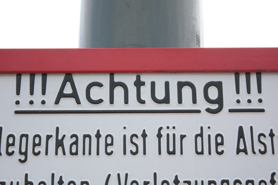 Achtung ! - Hambourg