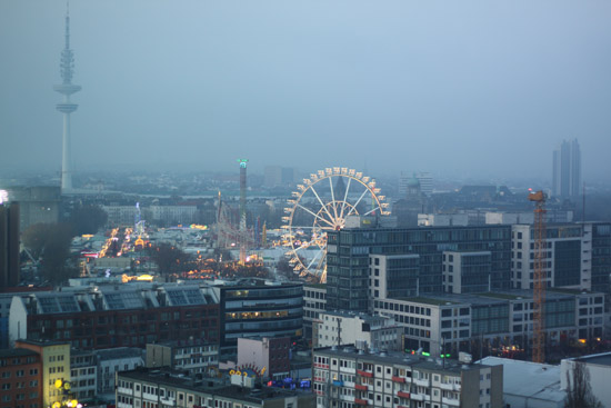 vue du 20Up - Hambourg
