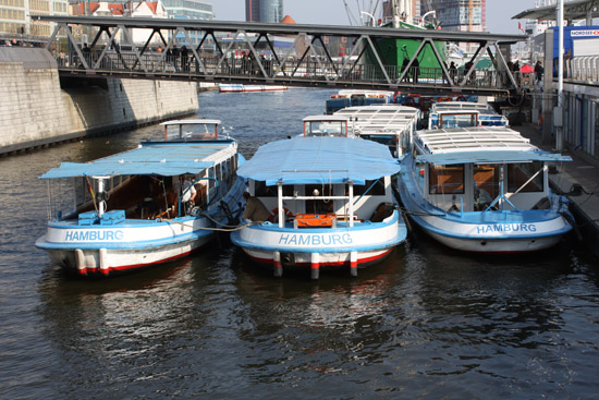 bateaux Hambourg