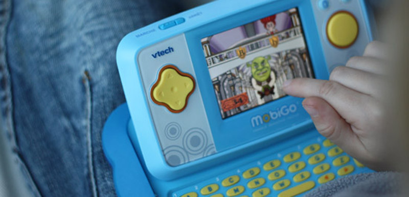 Console éducative VTECH Mobigo + 5 Jeux – Occasion