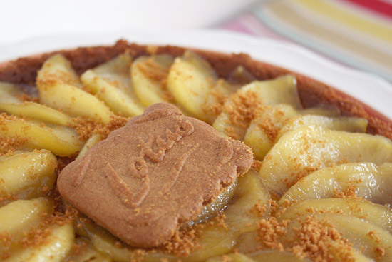 gâteau pommes/speculoos