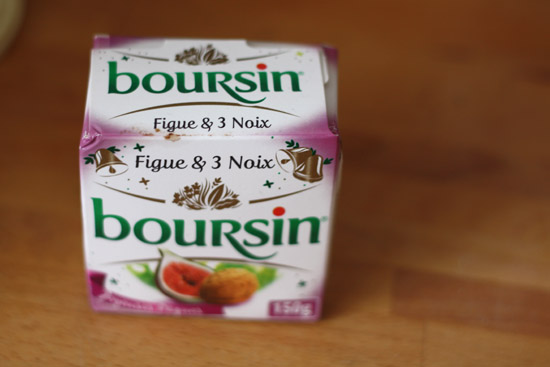 boursin figues & noix