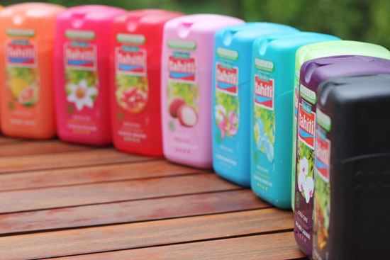 nouveaux parfums tahiti douche