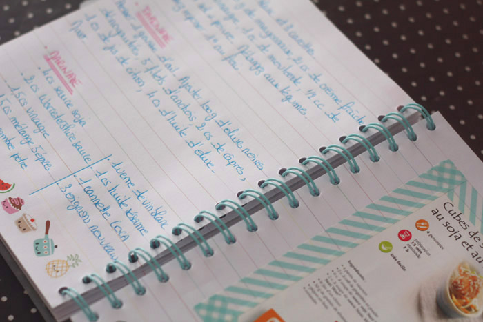 Cadeau #13: un cahier de recettes DIY