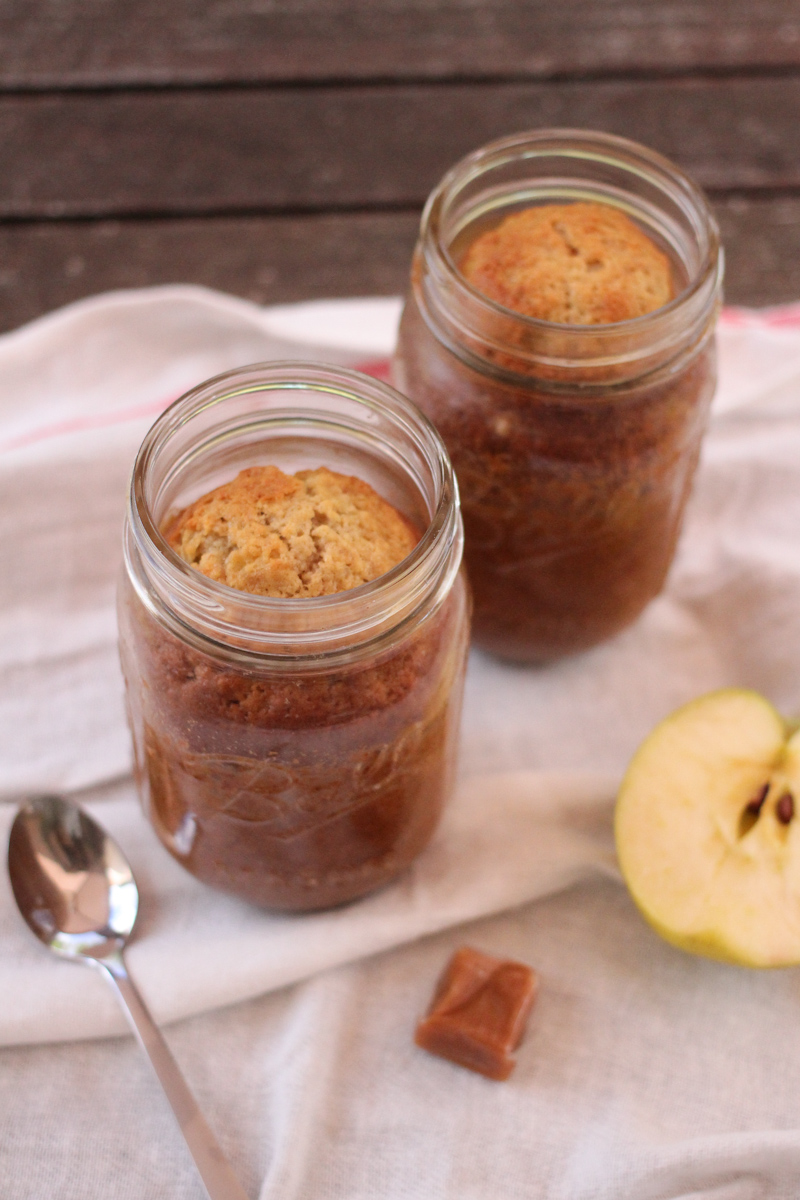 Banana bread in a jar pomme salidou (pour la recette, cliquez sur l'image)