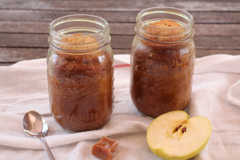 Banana bread in a jar pomme salidou (pour la recette, cliquez sur l'image)