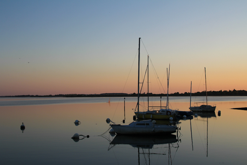 La Lumière Du Golfe Du Morbihan Coucher De Soleil Sur La