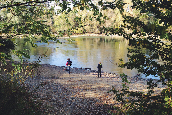 balade garonne automne