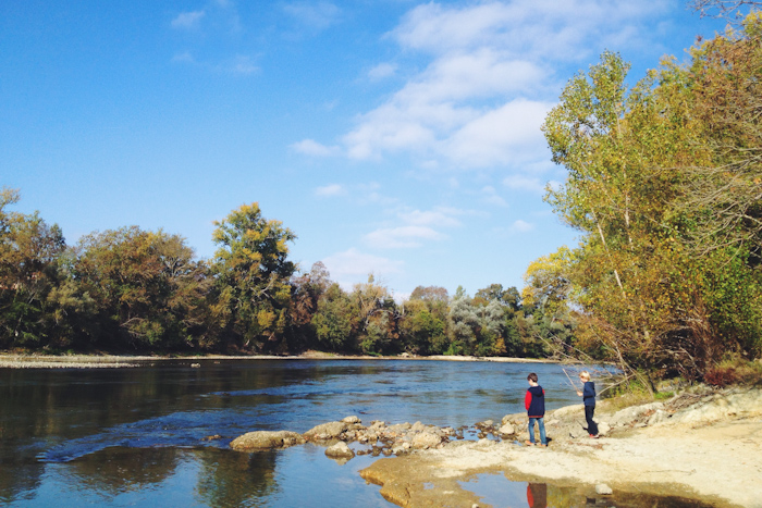 balade garonne automne