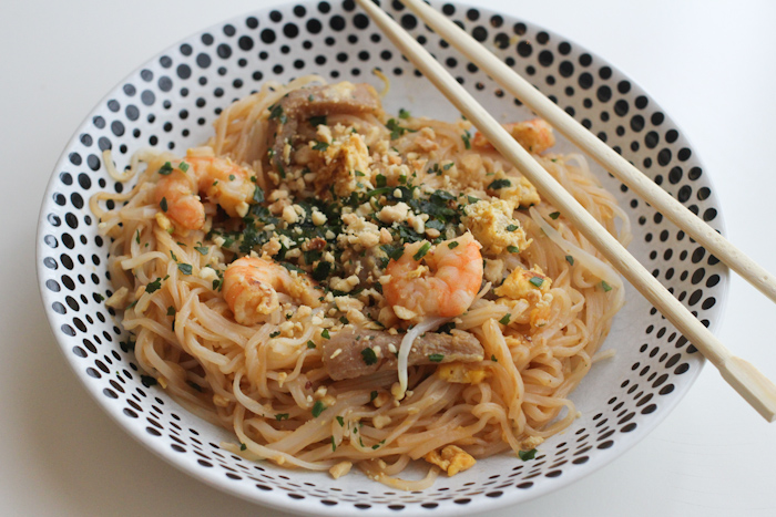 Pad thaï aux crevettes (pour la recette cliquez sur l'image)