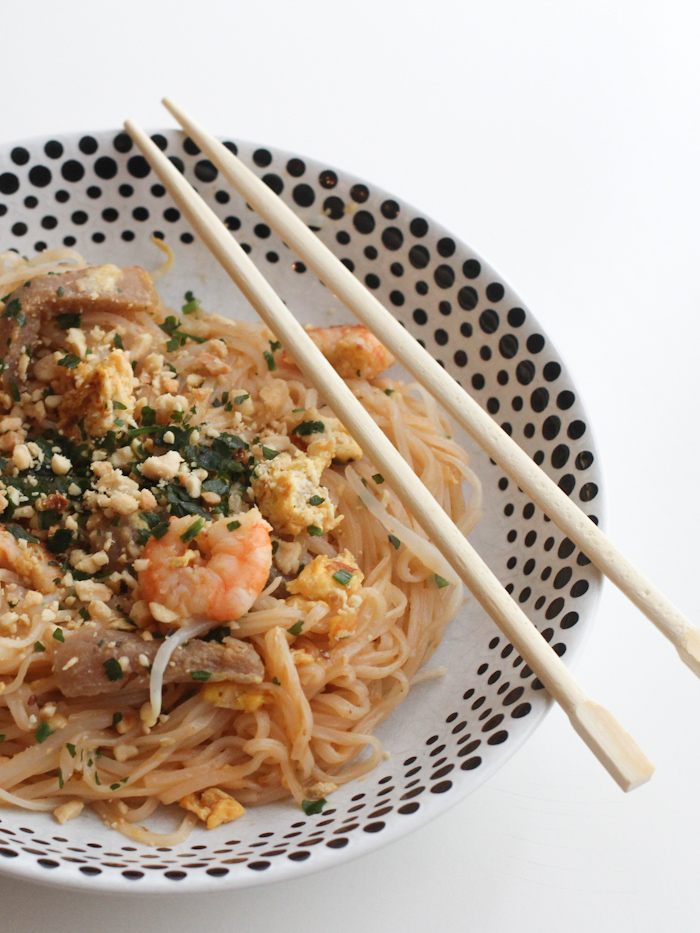 Pad thaï aux crevettes (pour la recette cliquez sur l'image)