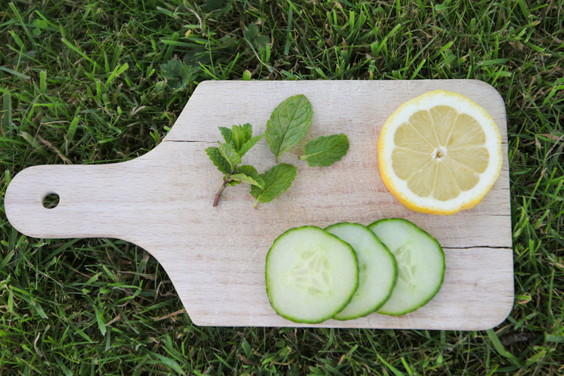 recette detox water concombre menthe citron