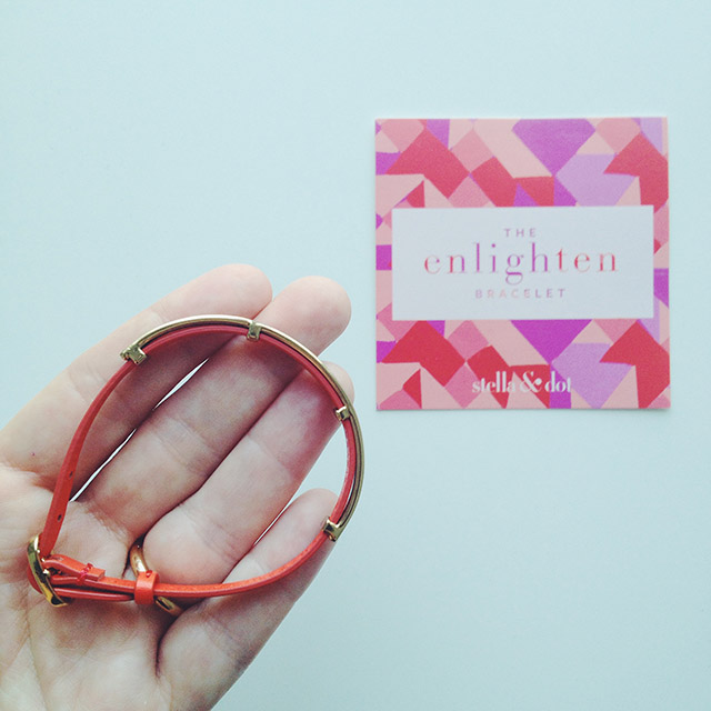 bracelet enlighten stella & dot - every mother counts