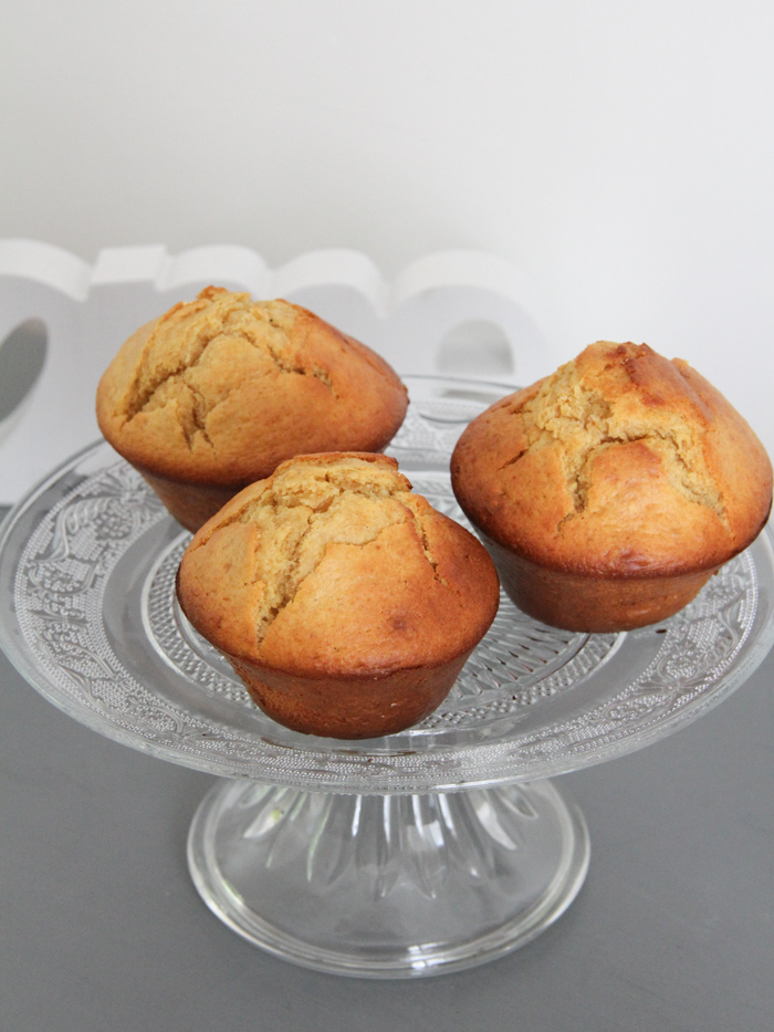 recette muffins IG indice glycémique bas