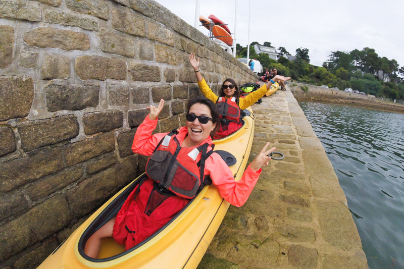 kayak de mer golfe du morbihan 