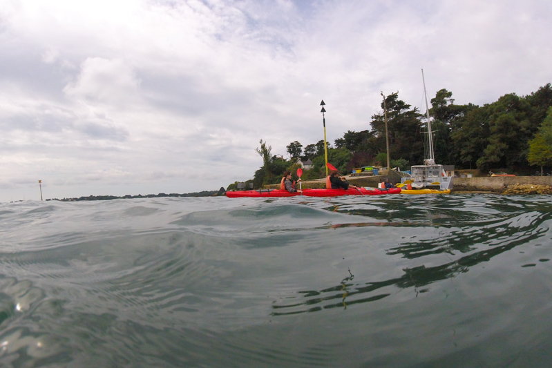 kayak de mer golfe du morbihan