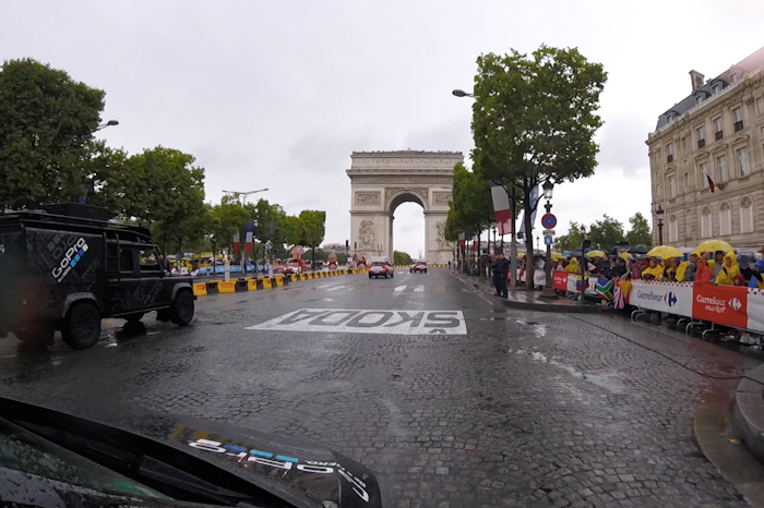 arrivée tour de france 2015 paris gopro