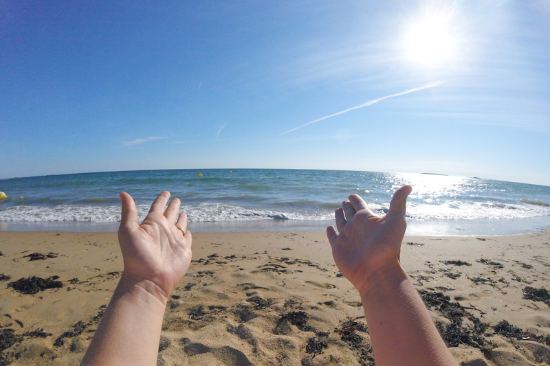 photo plage GoPro