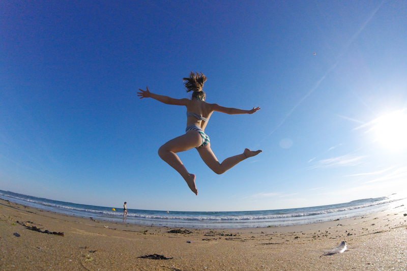 photo plage GoPro
