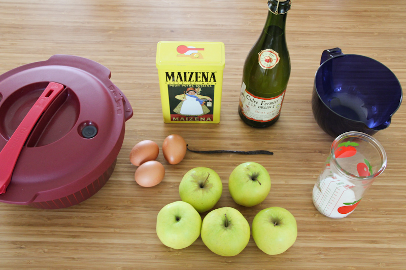 recette pommes au cidre et à la vanille (cliquez sur l'image)