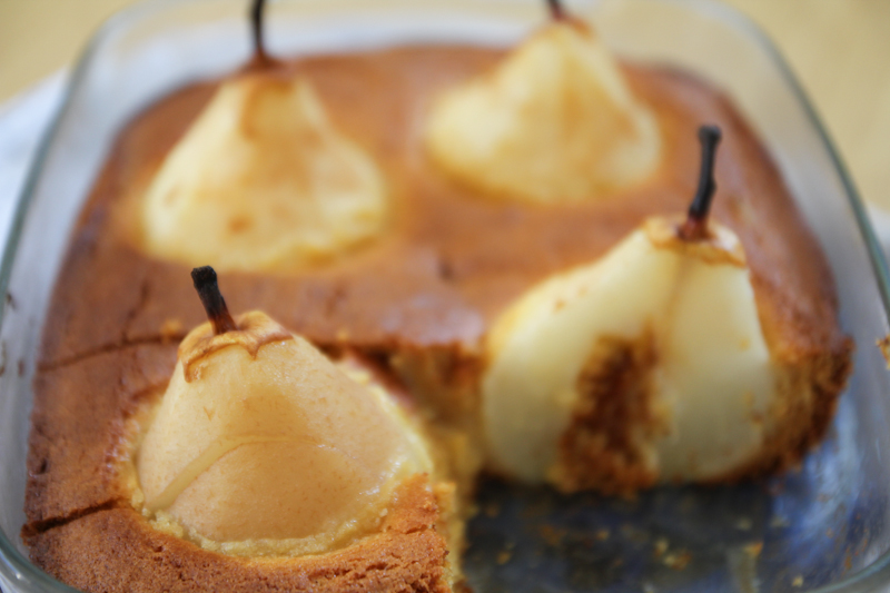 recette gâteau poires entières caramel beurre salé (via wonderfulbreizh.fr)