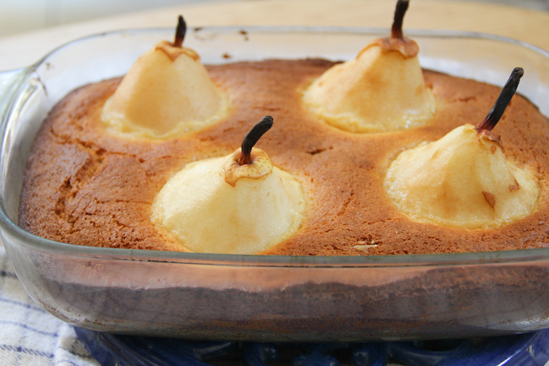 recette gâteau poires entières caramel beurre salé (via wonderfulbreizh.fr)