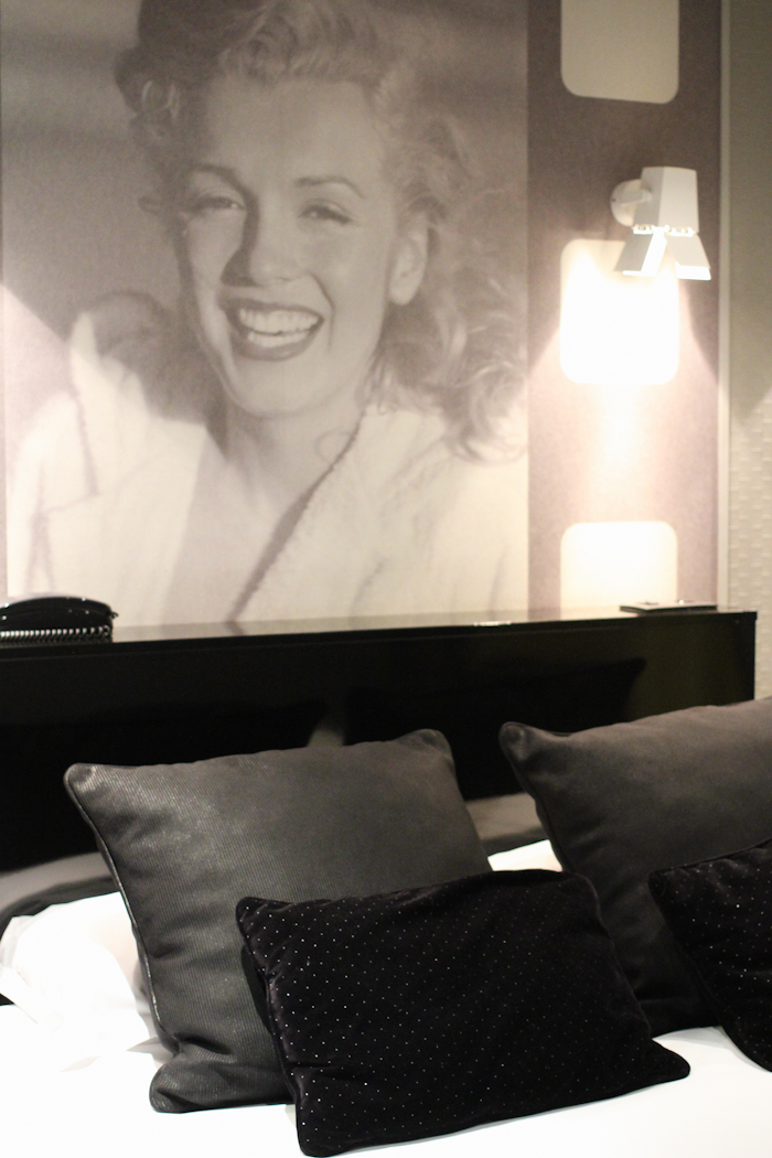 Marilyn Monroe, Le Platine Hôtel - Paris