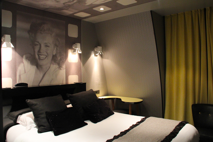 Marilyn Monroe, Le Platine Hôtel - Paris