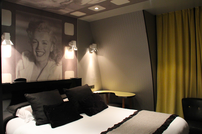 Marilyn Monroe, Le Platine Hôtel - Paris