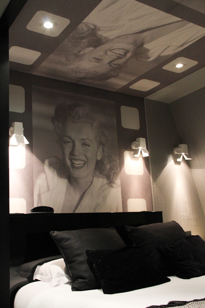 Marilyn Monroe, Le Platine Hôtel - Paris