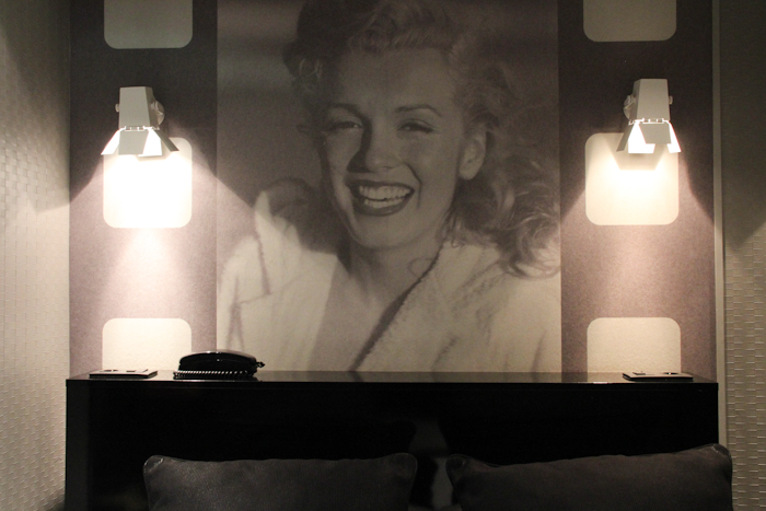 Marilyn Monroe, Le Platine Hôtel - Paris