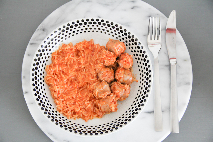 recette rougail saucisses au companion moulinex