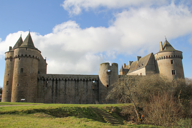 Château de Suscinio, presqu'île de Rhuys, Morbihan (via wonderfulbreizh.fr)