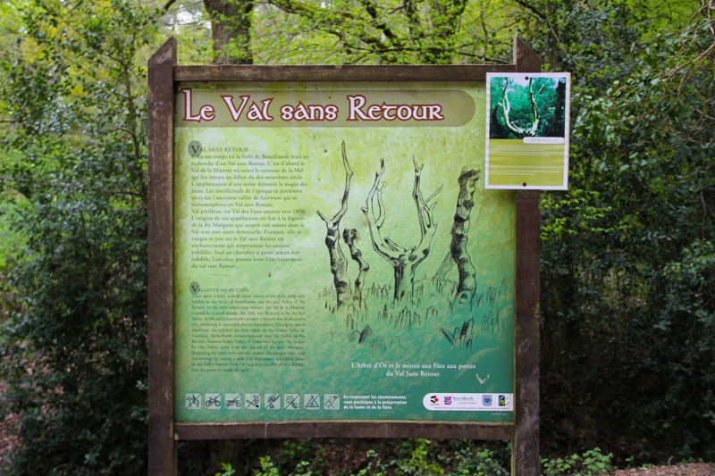 Le Val sans Retour, forêt de Brocéliande, Tréhorenteuc (via wonderfulbreizh.fr)