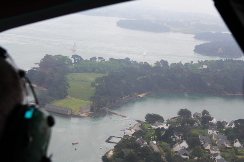 Survol Golfe du Morbihan en hélicoptère (via wonderfulbreizh.fr)